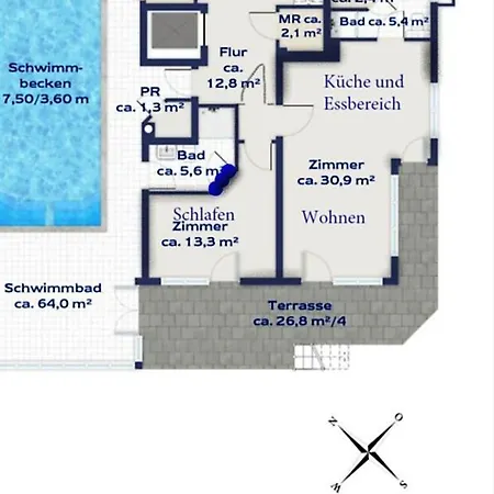 BodenSEE Apartments Bermatingen mit Hallenbad Bermatingen